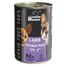 Beno PU Pies 415g Adult Jagnięcina w sosie