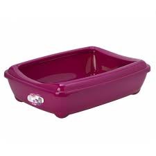 Aqua N. KA Kot 57x43x14,5cm rozmXL Kuweta różowa