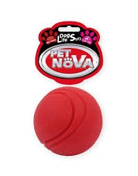 Aqua N. Z Pies 5cm Piłka tenisowa Dżwięk Smak wół