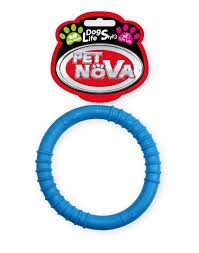 Aqua N. Z Pies 9,5cm Ringo Guma Kolor niebieski