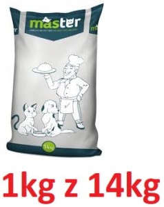 Master R Pies/Kot 1kg Adult Wołowina