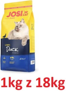 Josera Josicat R Kot 1kg Adult Crispy Kaczka