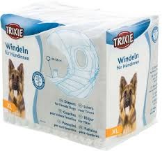 Trixie PP Pies 40-58cm XL 12szt Suczka Pielucha
