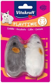 Vitakraft Z Kot 9cm 2szt Myszki z dźwiękiem