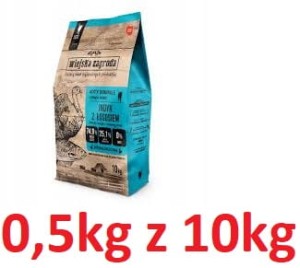 Wiejska Z. R Kot 0,5kg S Adult Indyk z łososiem