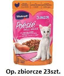 Certech Poesie SA Kot 85g Kitten Indyk w sosie