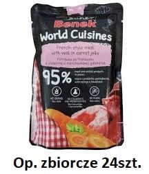 Benek SA Kot 100g Adult Potrawka Cielęcina Galaret