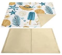 Farm C. LA Pies 50x40cm Mata chłodząca Beżowa