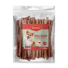 Uniszki Korgi P Pies 500g Paluszki z wołowiny