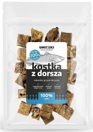 Uniszki P Pies 100g Kostki z dorsza Suszone