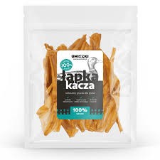 Uniszki P Pies 10szt Łapki kacze Naturalne Suszone
