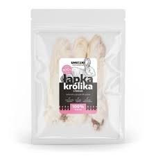 Uniszki P Pies 100g Łapki królika Z Futrem Gryzak