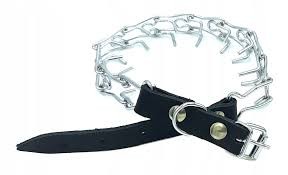 Chaba KD Pies 60cm 2R Kolczatka ze skórą Chrom