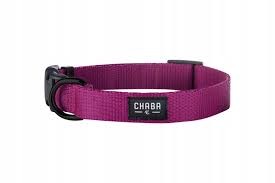 Chaba OA Pies 1,6x26-42cm M Obroża Classic Bordowa