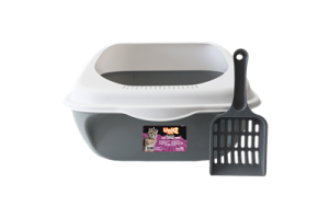 U. KA k Otwarta Z Łopatką Szara 35X50X17Cm