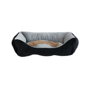 U. LA p/k Prostokąt Czarn M 51X39X10Cm Do 5Kg
