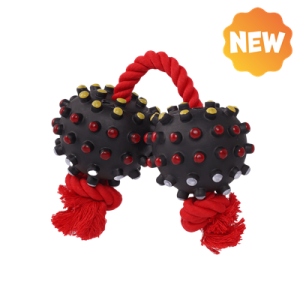 U. Z p Dwie Kule Z Kolcami Na Sznurku 35Cm