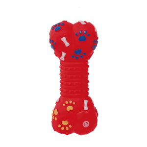 U. Z p Winyl Kość W Łapach Czerm Piszcz 18Cm