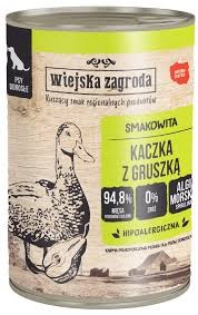 Wiejska Z. PU Pies 400g Adult Kaczka z gruszką