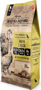 Wiejska Z. S Pies 20kg M Adult Indyk z gęsią