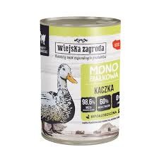 Wiejska Z. Mono PU Kot 400g Adult Kaczka Pasztet