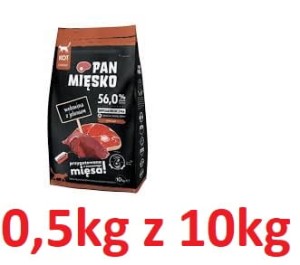 Pan M. R Kot 0,5kg M Adult Wołowina z jeleniem