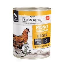 Wiejska Z. Mono PU Pies 800g Adult Kurczak Pasztet