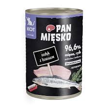 Pan M. PU Kot 400g Kitten Indyk z łososiem