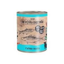 Wiejska Z. PU Pies 800g Adult Rybna uczta