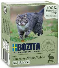 Bozita KS Kot 370g Adult Królik w sosie Kawałki