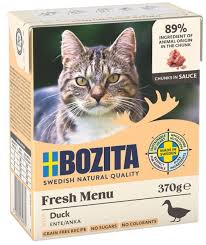 Bozita KS Kot 370g Adult Kaczka w sosie Kawałki