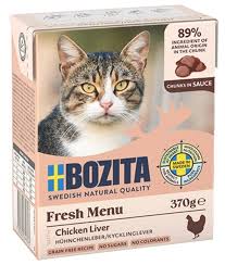 Bozita KS Kot 370g Adult Wątróbka z kurczaka Sos