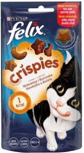 Felix Crispies P Kot 45g Wołowina z kurczakiem