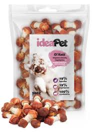 Ideapet P Pies 500g Kość wiązana Kaczka Jagnięcina