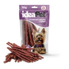 Ideapet P Pies 70g Pałeczki z kaczką i ryżem