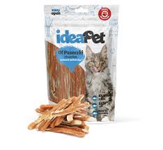 Ideapet P Kot 60g Paseczki z łososiem