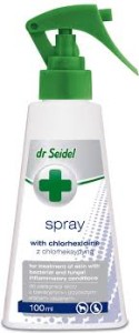 Seidel AP Pies 100ml Spray z chlorheksydyną Skóra