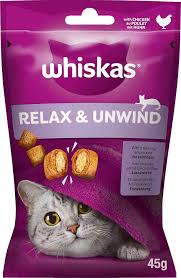Whiskas P Kot 45g Relax Kurczak Smaczki Odprężenie