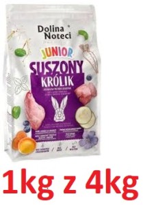 Dolina N. R Pies 0,5kg Junior Królik Suszona karma