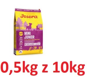 Josera R Pies 0,5kg Junior Mini Junior Kaczka Drób