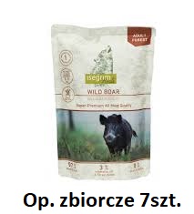 Feedstar Isegrim SA Pies 410g Adult Dzik Pasternak