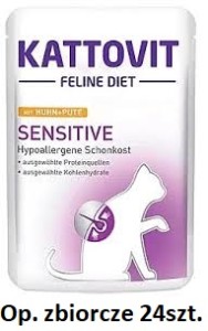 Kattovit WSA Kot 85g Sensitiv Alergy Kurczak Indyk