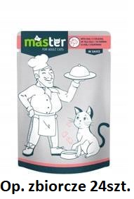 Master SA Kot 80g Adult Cielęcina w sosie