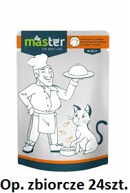 Master SA Kot 80g Adult Drób w galaretce
