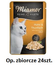Miamor SA Kot 100g Adult Kurczak Tuńczyk Galareta