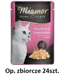 Miamor SA Kot 100g Adult Tuńczyk Rak Galaretka
