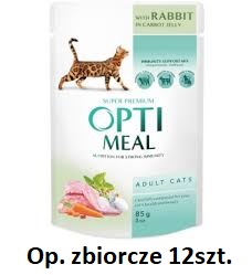 Optimeal SA Kot 85g Adult Indyk w sosie