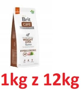 Brit C. R Pies 1kg Adult Light Królik Bez zbóż