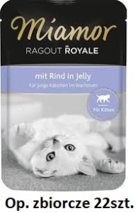 Miamor SA Kot 100g Kitten Wołowina w galaretce