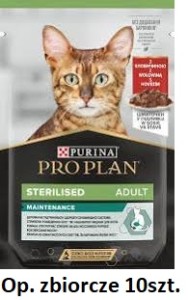 Purina SA Kot 85g Adult Steril Wołowina Pro Plan